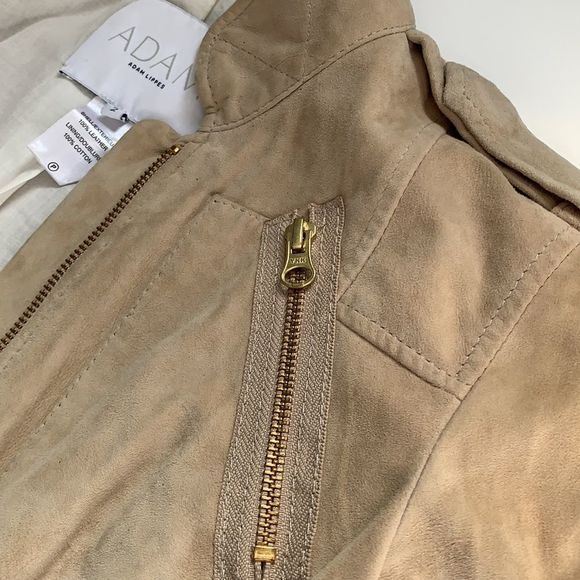 Adam Lippes suede beige jacket size 2 or XS - Picture 10 of 12